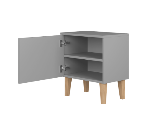 Szafka nocna kubi szary