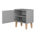 Szafka nocna kubi szary