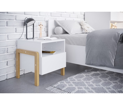 Szafka nocna Victor biały