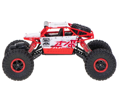 RC auto Rock Crawler HB 2.4GHz 1:18 sarkans