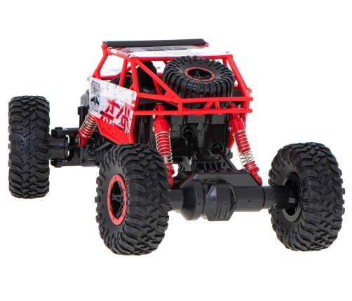 RC auto Rock Crawler HB 2.4GHz 1:18 sarkans