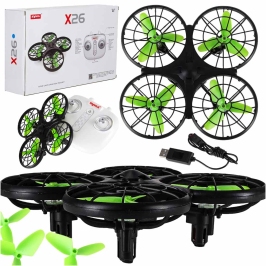 Syma X26 šķēršļu novēršanas RC drons 2.4Ghz bezgalvas drons