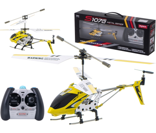 SYMA S107G RC helikopters dzeltens