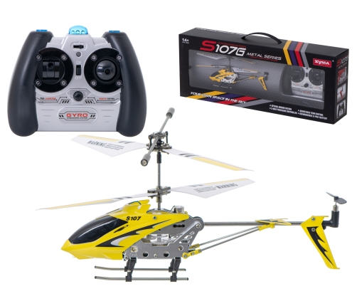 SYMA S107G RC helikopters dzeltens