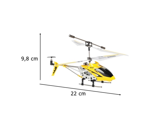 SYMA S107G RC helikopters dzeltens