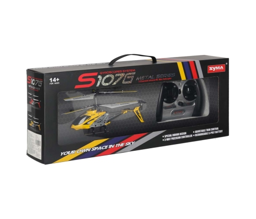 SYMA S107G RC helikopters dzeltens