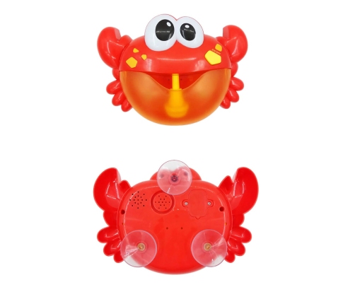 Burbuļu ģenerators putu vannas rotaļlieta krabis