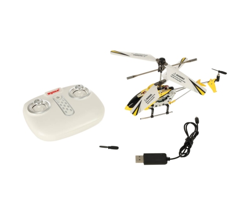 SYMA S107H RC helikopters 2.4GHz RTF dzeltens