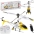SYMA S107H RC helikopters 2.4GHz RTF dzeltens