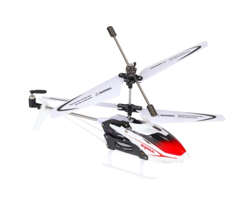 SYMA S5 RC helikopters 3CH balts