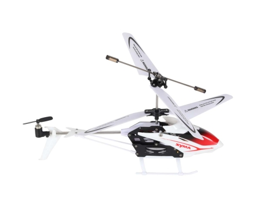 SYMA S5 RC helikopters 3CH balts