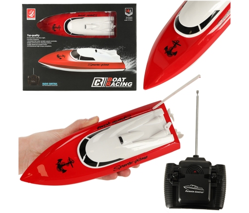 RC laiva 4CH mini CP802 sarkana