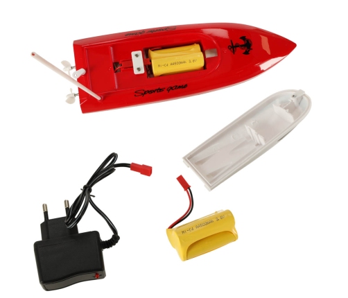 RC laiva 4CH mini CP802 sarkana