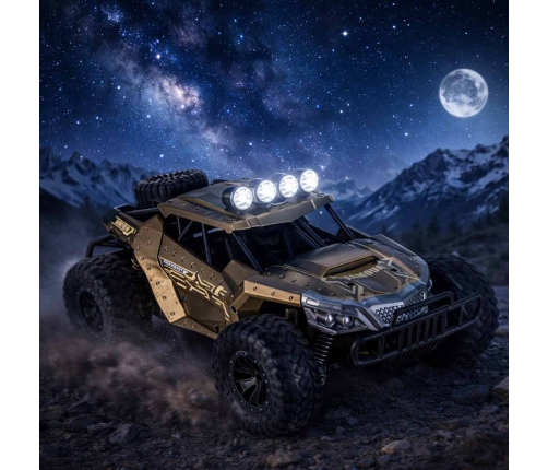 RC bezceļu drifta auto 20 km/h brūns