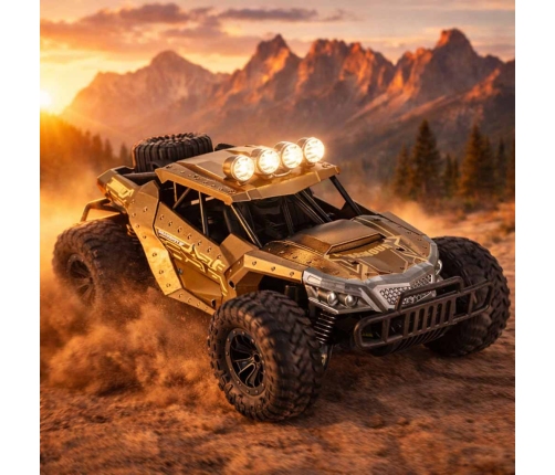 RC bezceļu drifta auto 20 km/h brūns