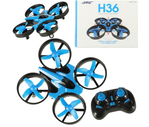 Dron RC JJRC H36 mini 2.4GHz 4CH 6 asu drons ar dronu