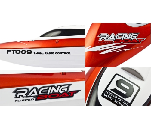 RC tālvadības laiva FT009 oranža