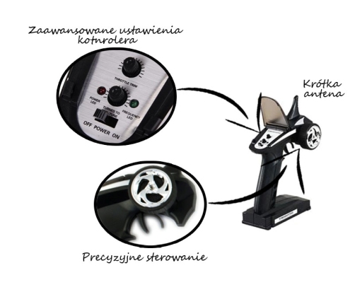 RC tālvadības laiva FT009 oranža