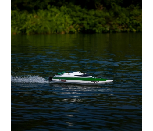 RC tālvadības laiva FT009 zaļa