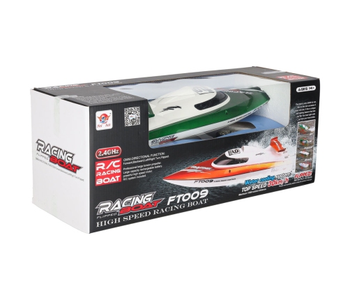 RC tālvadības laiva FT009 zaļa