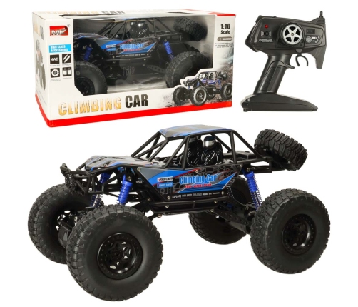 RC Crawler kāpšanas auto 1:10 4WD 48cm zils