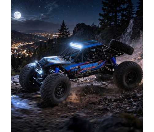 RC Crawler kāpšanas auto 1:10 4WD 48cm zils