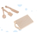 Bērnu koka virtuve MDF MODERN CLASSIC+ piederumi