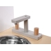 Bērnu koka virtuve MDF MODERN CLASSIC+ piederumi