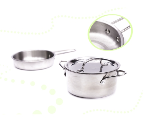 Bērnu koka virtuve MDF ar piederumiem LOFT XXL 96cm