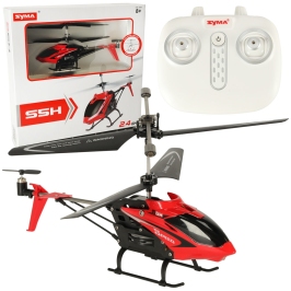 SYMA S5H 2.4GHz RTF RC helikopters sarkans