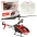 SYMA S5H 2.4GHz RTF RC helikopters sarkans