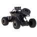 RC auto Rock Crawler 1:12 4WD METAL melns