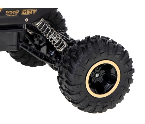 RC auto Rock Crawler 1:12 4WD METAL zelts