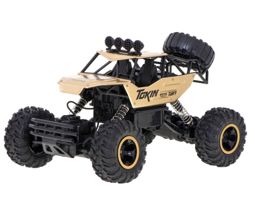 RC auto Rock Crawler 1:12 4WD METAL zelts