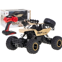 RC auto Rock Crawler 1:12 4WD METAL zelts