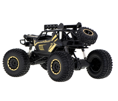 RC auto Rock Crawler 2.4GHz 1:8 51cm melns