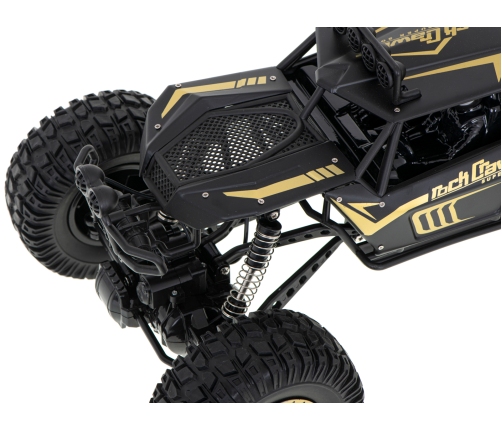 RC auto Rock Crawler 2.4GHz 1:8 51cm melns