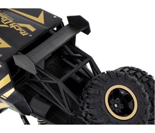 RC auto Rock Crawler 2.4GHz 1:8 51cm melns