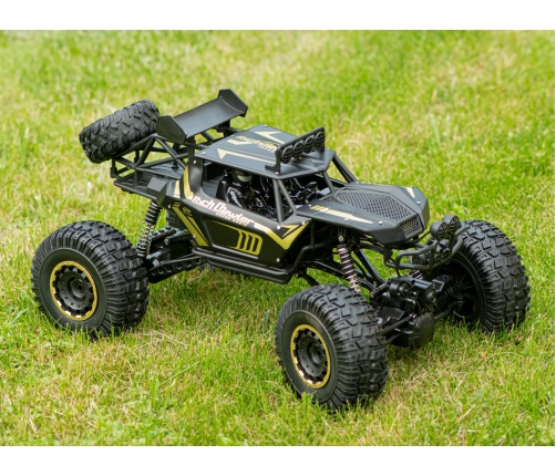 RC auto Rock Crawler 2.4GHz 1:8 51cm melns