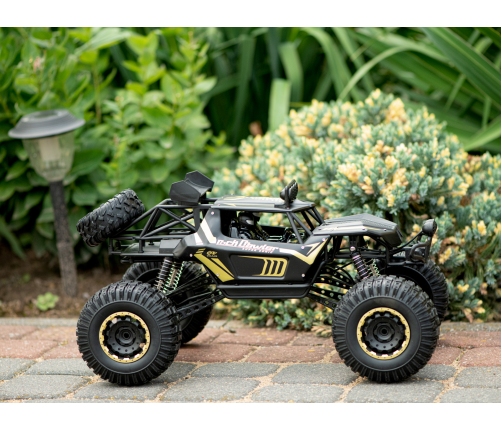 RC auto Rock Crawler 2.4GHz 1:8 51cm melns