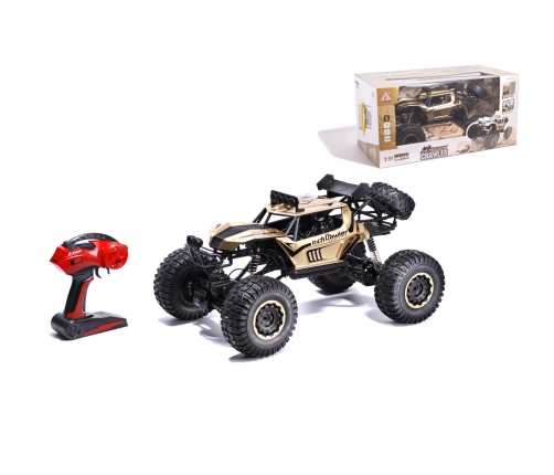 RC auto Rock Crawler 2.4GHz 1:8 51cm zelts