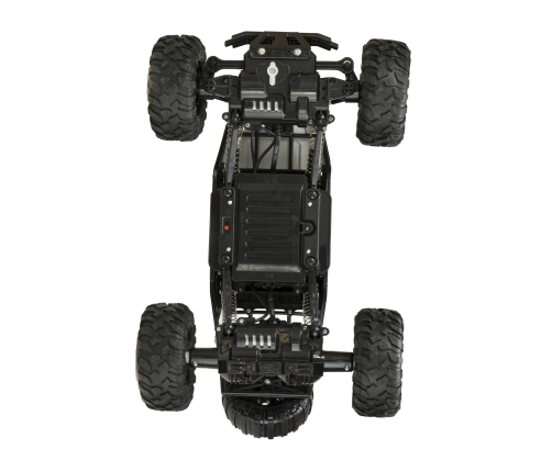 RC auto Rock Crawler 1:12 4WD METAL sudraba krāsā