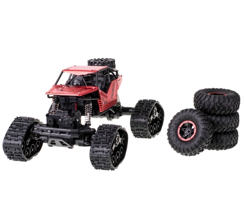 RC Rock Crawler 4x4 LHC012 auto 2in1 sarkans