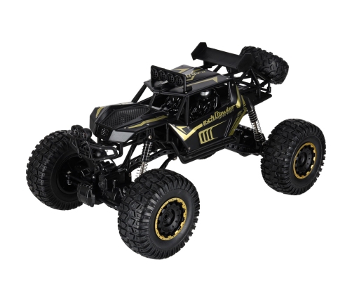 RC auto Rock Crawler 2.4GHz 1:8 51cm melns