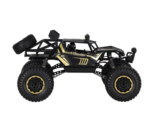 RC auto Rock Crawler 2.4GHz 1:8 51cm melns