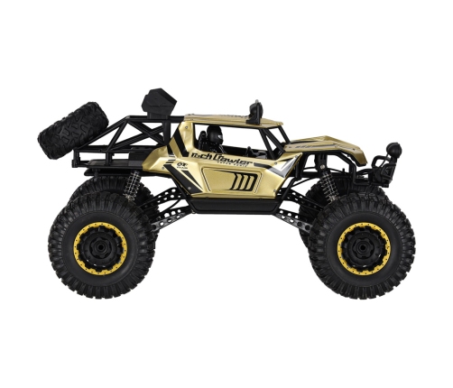 RC auto Rock Crawler 2.4GHz 1:8 51cm zelts