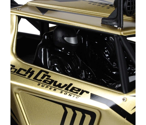 RC auto Rock Crawler 2.4GHz 1:8 51cm zelts