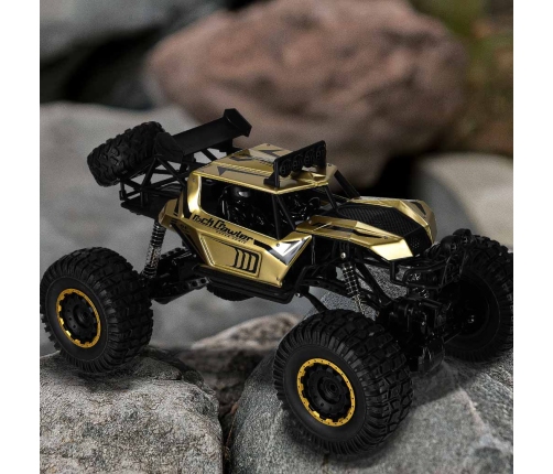 RC auto Rock Crawler 2.4GHz 1:8 51cm zelts