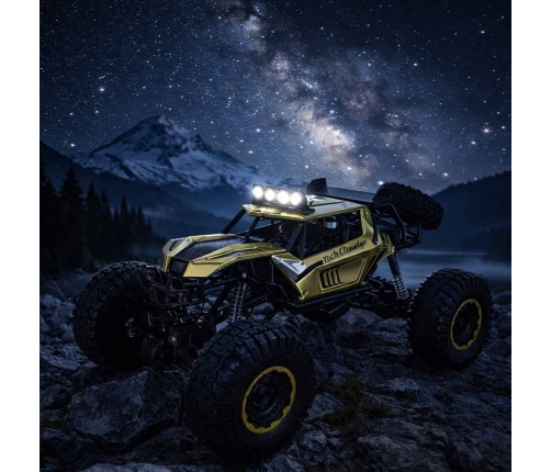RC auto Rock Crawler 2.4GHz 1:8 51cm zelts