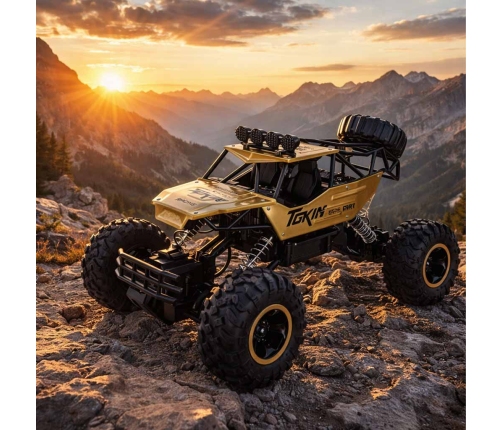RC auto Rock Crawler 1:12 4WD METAL zelts